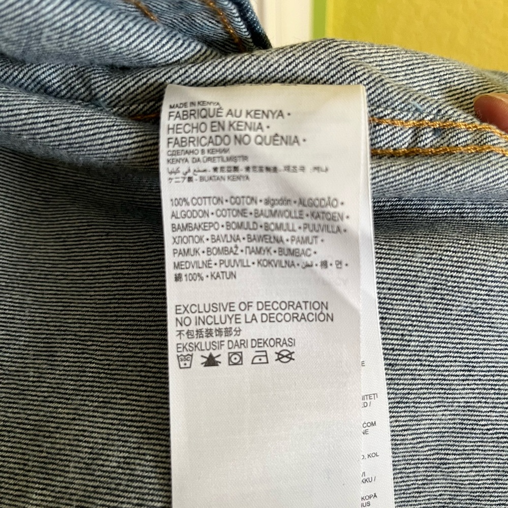 Unisex child’s Levi Shirt/Jacket - Picture 4 of 5